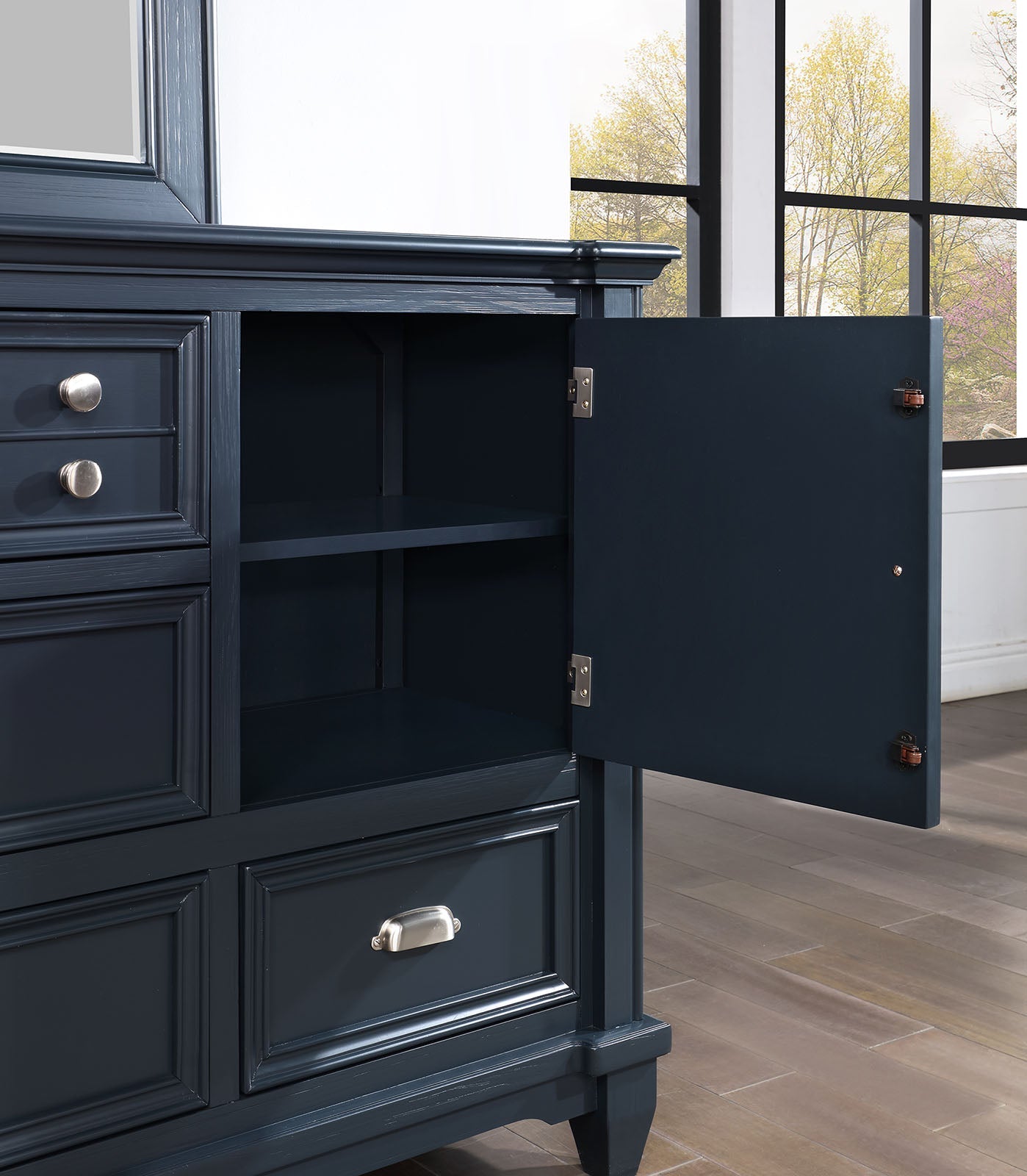Manzanillo Slate Blue Dresser – Luna Furniture