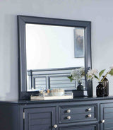 Manzanillo Slate Blue 5 Pc Queen Bedroom Set from Furniture of America - Luna Furniture
