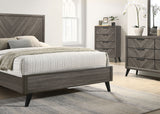 Vagan Gray Queen Bed from Furniture of America - Luna Furniture