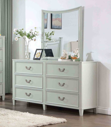 Lycorida Gray Dresser from Furniture of America - Luna Furniture