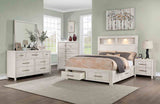 Berenice White Dresser from Furniture of America - Luna Furniture