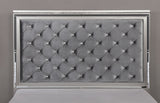 Belleterre Silver King Bed from Furniture of America - Luna Furniture