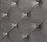 Belleterre Silver King Bed from Furniture of America - Luna Furniture