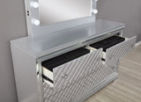 Belleterre Silver Dresser from Furniture of America - Luna Furniture
