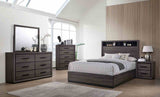 Conwy Gray Cal.King Bed from Furniture of America - Luna Furniture