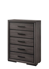Conwy Gray 5 Pc Queen Bedroom Set from Furniture of America - Luna Furniture