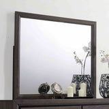 Conwy Gray 5 Pc Queen Bedroom Set from Furniture of America - Luna Furniture