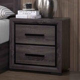 Conwy Gray 5 Pc Queen Bedroom Set from Furniture of America - Luna Furniture