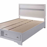 Chrissy White 4 Pc Queen Bedroom Set from Furniture of America - Luna Furniture