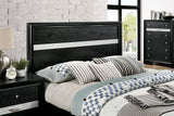 Chrissy Black King Storage Platform Bed from Furniture of America - Luna Furniture