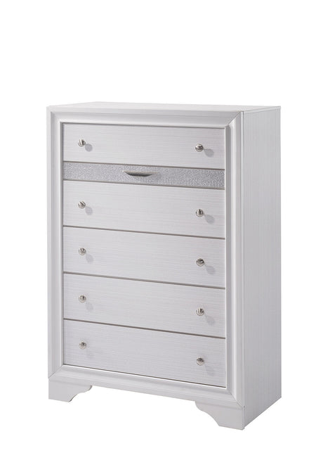 Chrissy White Chest from Furniture of America - Luna Furniture