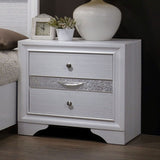 Chrissy White Night Stand from Furniture of America - Luna Furniture