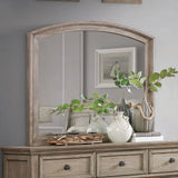 Wells Gray Mirror (Mirror Only) from Furniture of America - Luna Furniture