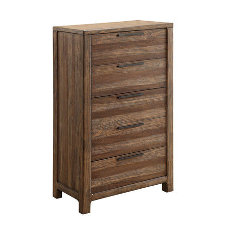 Hankinson Rustic Natural Tone Chest from Furniture of America - Luna Furniture
