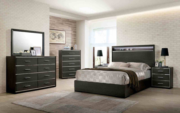 Camryn Warm Gray 4-Piece Queen Bedroom Set