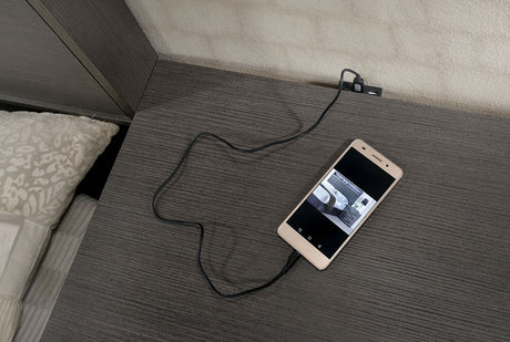 Camryn Warm Gray Night Stand from Furniture of America - Luna Furniture