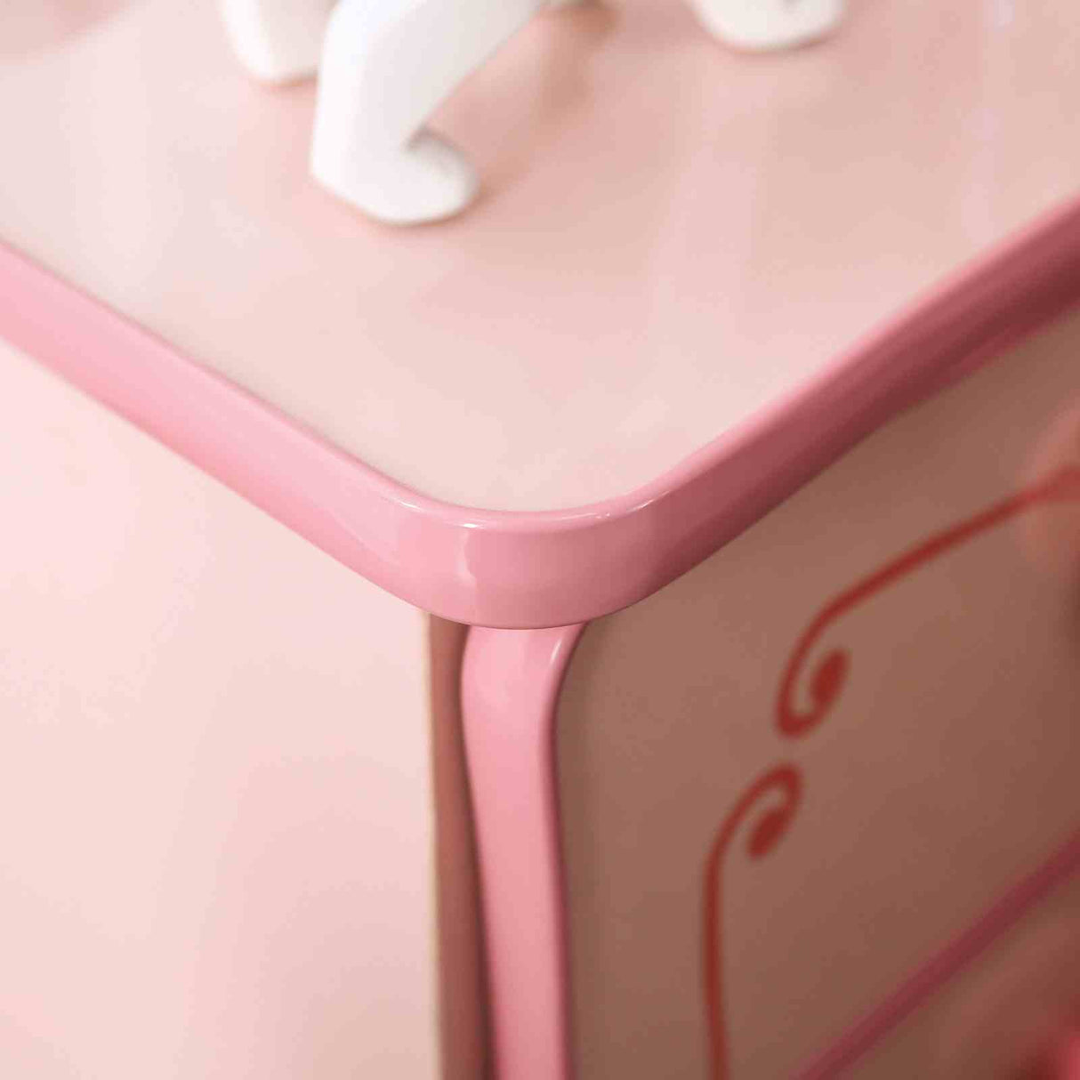 Rheanna Pink Night Stand from Furniture of America - Luna Furniture