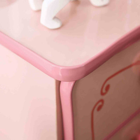 Rheanna Pink Night Stand from Furniture of America - Luna Furniture