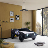 Speed Jump Black Twin Bed from Furniture of America - Luna Furniture