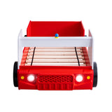 Firestall Red Twin Bed from Furniture of America - Luna Furniture