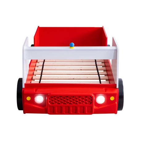 Firestall Red Twin Bed from Furniture of America - Luna Furniture