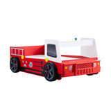 Firestall Red Twin Bed from Furniture of America - Luna Furniture