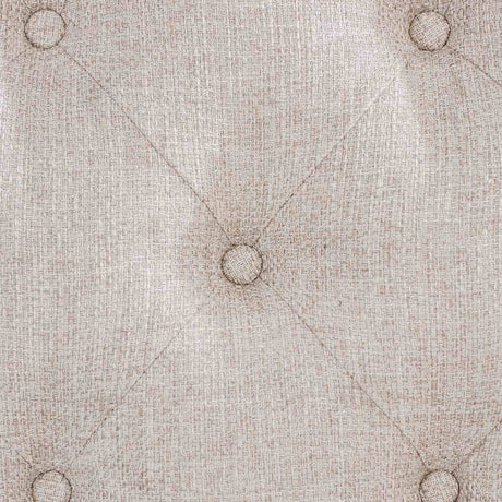 Lysandra Rustic Natural Tone/Beige Upholstered Queen Sleigh Bed from Furniture of America - Luna Furniture