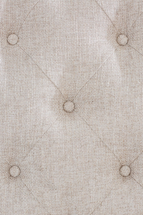 Lysandra Rustic Natural Tone/Beige Upholstered Queen Sleigh Bed from Furniture of America - Luna Furniture