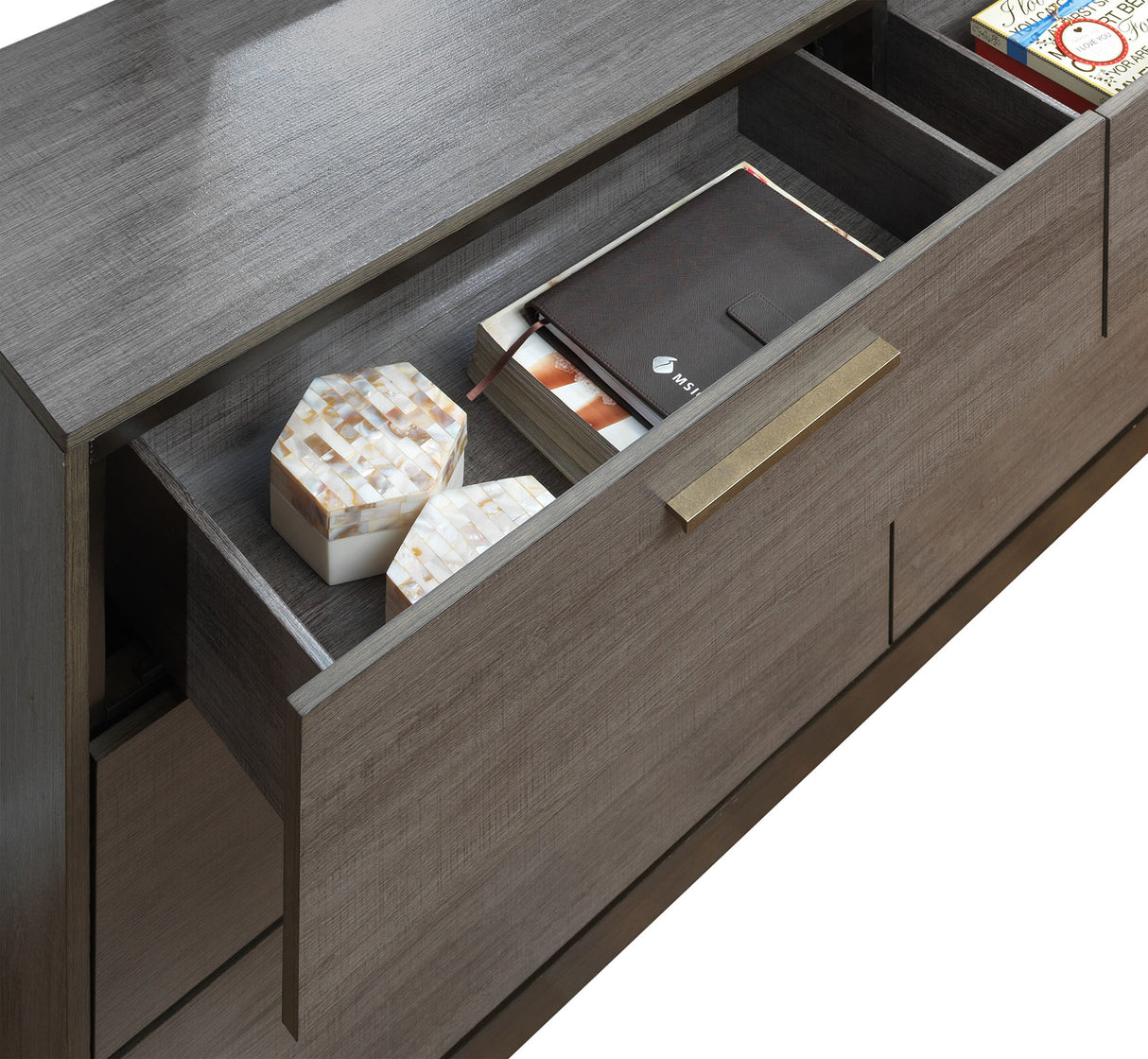 Maddie Pearl White Dresser from Furniture of America - Luna Furniture