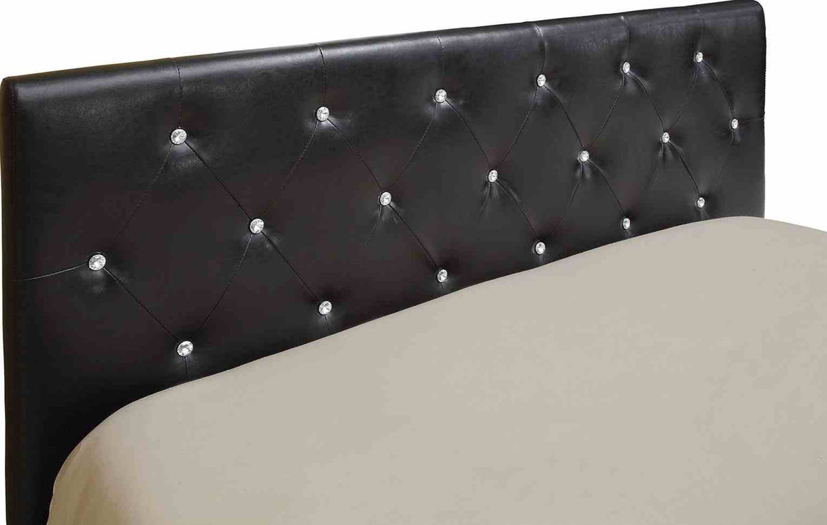 Velen Black California King Bed from Furniture of America - Luna Furniture