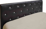 Velen Black California King Bed from Furniture of America - Luna Furniture