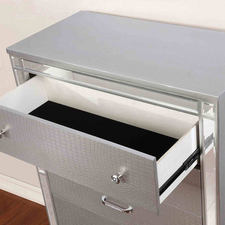 Brachium Silver Chest from Furniture of America - Luna Furniture