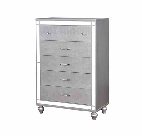 Brachium Silver Chest from Furniture of America - Luna Furniture