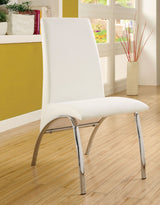 Wailoa White Side Chair from Furniture of America - Luna Furniture