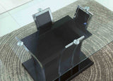 Glenview Black 72" Dining Table from Furniture of America - Luna Furniture