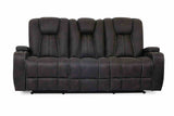 Amirah Dark Gray Sofa from Furniture of America - Luna Furniture