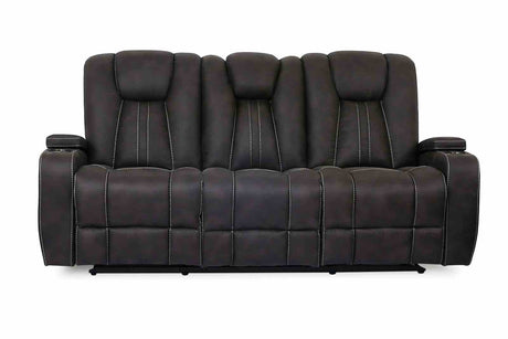 Amirah Dark Gray Sofa from Furniture of America - Luna Furniture