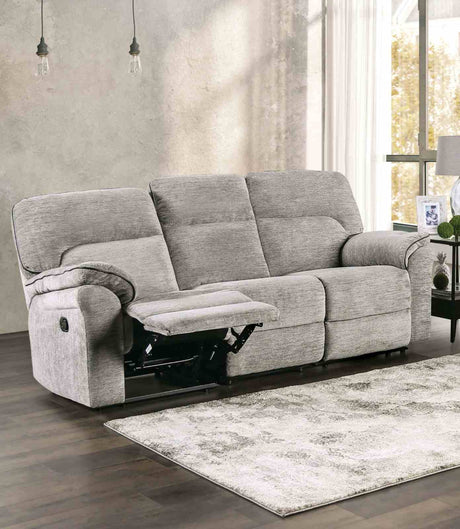 Josias Light Gray Sofa from Furniture of America - Luna Furniture
