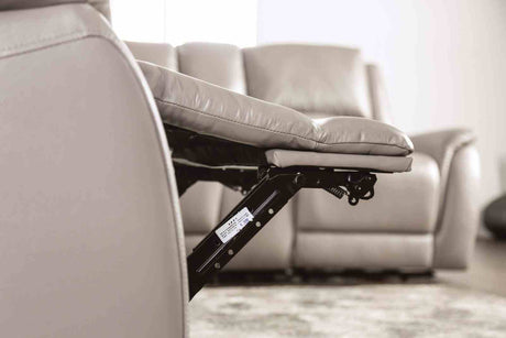 Gorgius Light Gray Power Sofa from Furniture of America - Luna Furniture