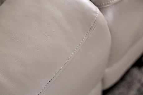 Gorgius Light Gray Power Loveseat from Furniture of America - Luna Furniture