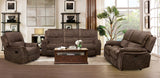 Henricus Dark Brown Glider Recliner from Furniture of America - Luna Furniture
