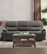 Henricus Dark Gray Sofa from Furniture of America - Luna Furniture