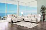 Phineas Beige Power Recliner from Furniture of America - Luna Furniture