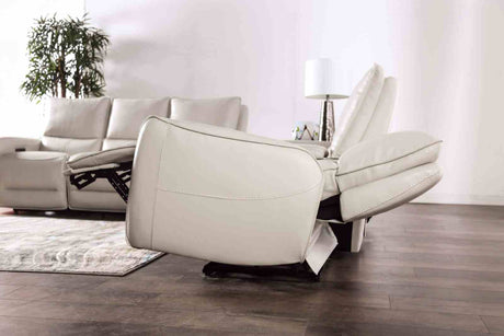 Phineas Beige Power Sofa from Furniture of America - Luna Furniture