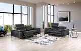 Ascona Black Power Recliner from Furniture of America - Luna Furniture