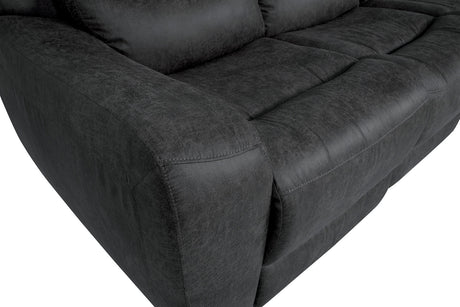 Demetrius Dark Gray Power Loveseat from Furniture of America - Luna Furniture