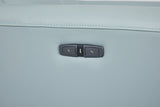 Themis Pale Blue Power Sectional, Left Chaise from Furniture of America - Luna Furniture