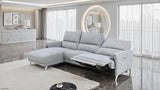 Brande Gray Power Sectional, Left Chaise from Furniture of America - Luna Furniture