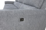 Brande Gray Power Sectional, Right Chaise from Furniture of America - Luna Furniture
