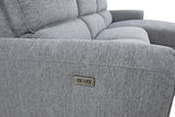 Brande Gray Power Sectional, Right Chaise from Furniture of America - Luna Furniture